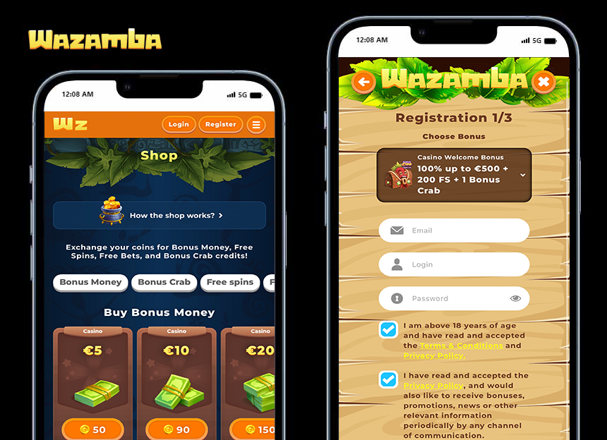 Wazamba App